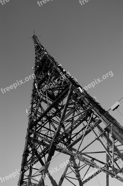 Gliwice Tower Radio Metal Poland