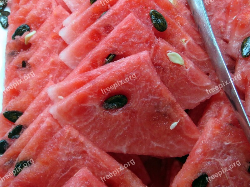 Watermelon Fruit Pip Costs Red