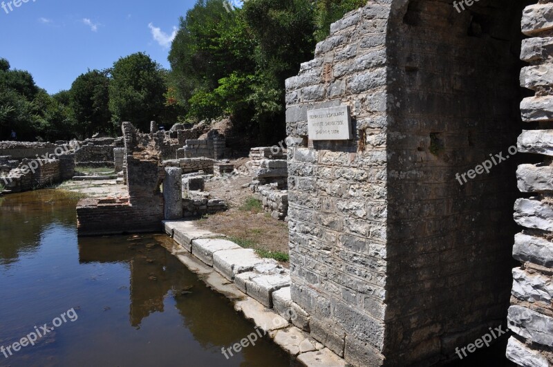 Albania Butrint National Park Unesco Archeology Balkan