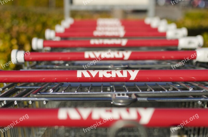 Shopping Cart Groceries Shopping Supermarket Market