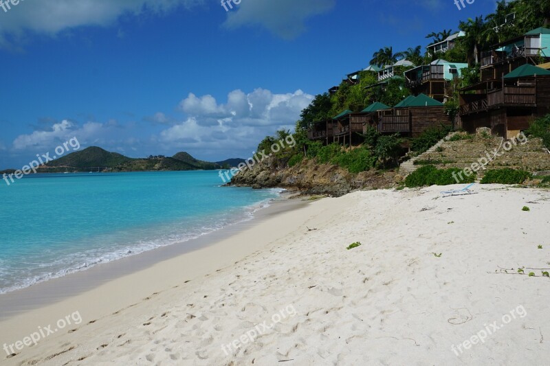 Antigua Caribbean Beach Sea Ocean