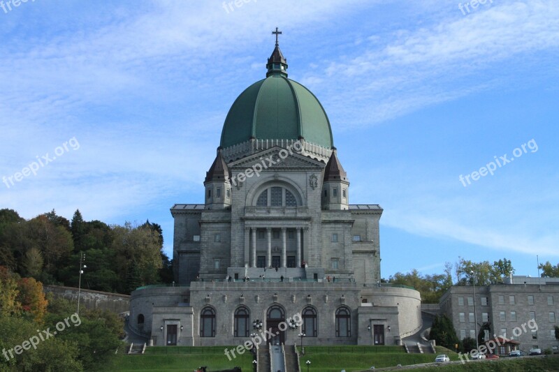 St Joseph Oratory Of Mount-royal Québec Montreal Free Photos