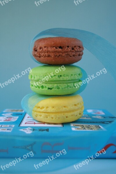 Paris Ribbon Macaroon Macaron French