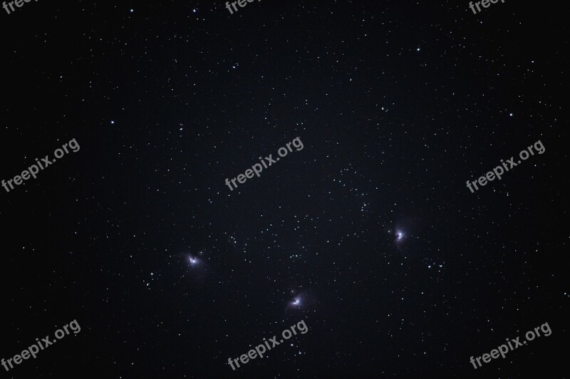 Starry Stars Star System Night Universe