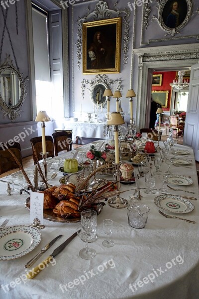 Dining Room Estate Interior Decoration Stately Luxury