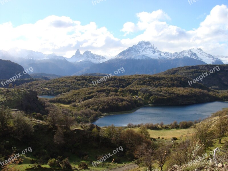 Aysen Landscape Lakes Region Free Photos