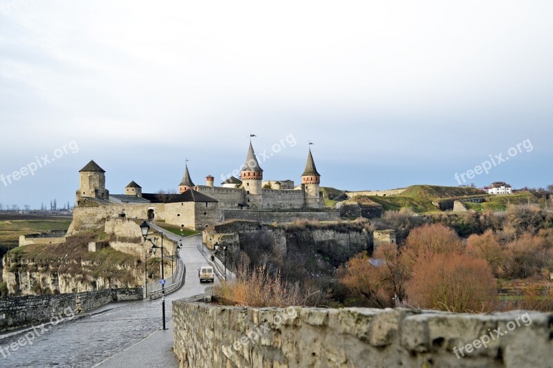 Kamyanets-podolsky Castle Ukraine Tourism Fortress