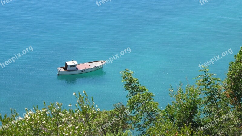 Boat Croatia Island Of Rab Mediterranean Adriatic Sea