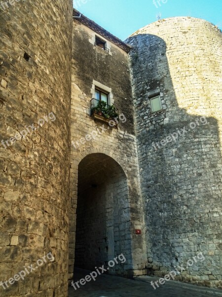 Spain Catalunya Girona Tower Free Photos