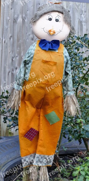 Scarecrow Doll Garden Farm Straw