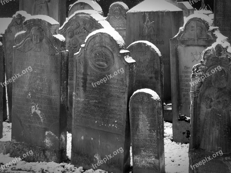 Tombstone Old Cemetery Rest Last Calm