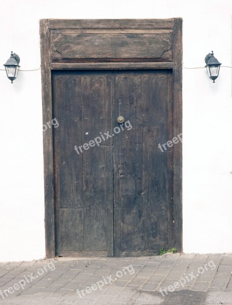 Goal Door Old Door House Entrance Wood