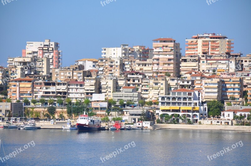 Albania Sarandë Summer Seaside 2015