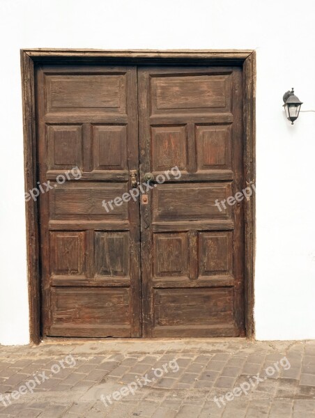 Goal Door Old Door House Entrance Wood