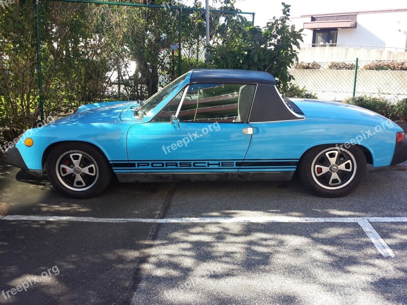 Sport Car Porsche 914 1975 Style