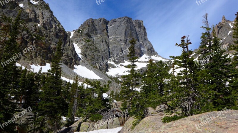 Mountain Colorado Colorado Mountains Rocky Mountains Summer