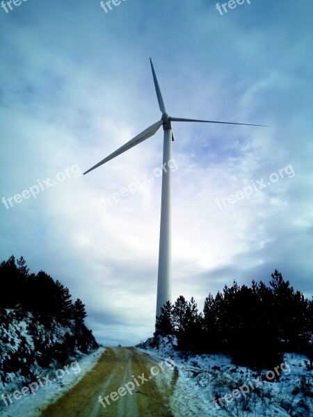 Mill Wind Energy Clean Energy Windmills Landscape