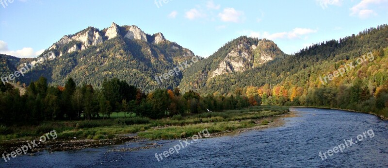 Pieniny The Three Crowns Landscape Poland Tourism