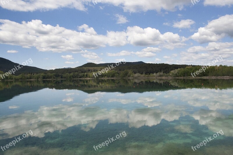 Lake Banyoles Girona Catalunya Nature