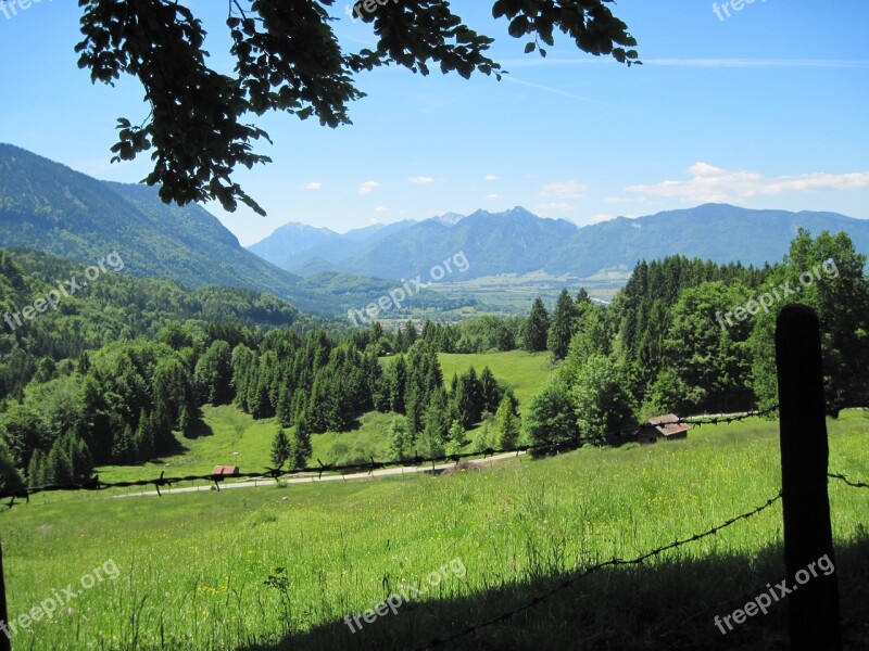 Foothills Of The Alps Hiking Mountains Panorama Free Photos