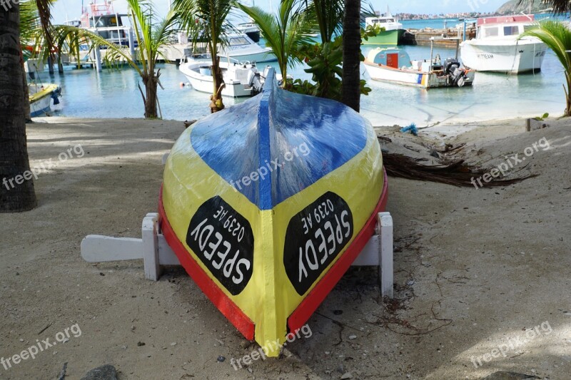 Philipsburg St Maarten Beach Boat Free Photos