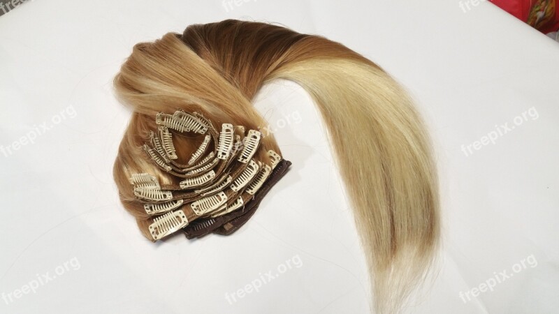 Clip Extension Fashion Hair Extension Free Photos