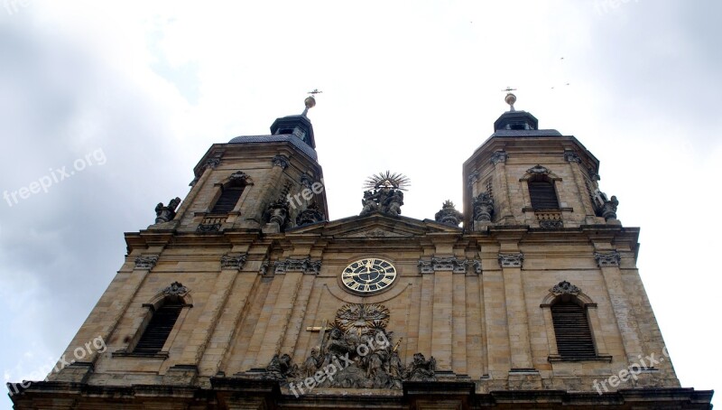 Church Towers Basilica Building Architecture