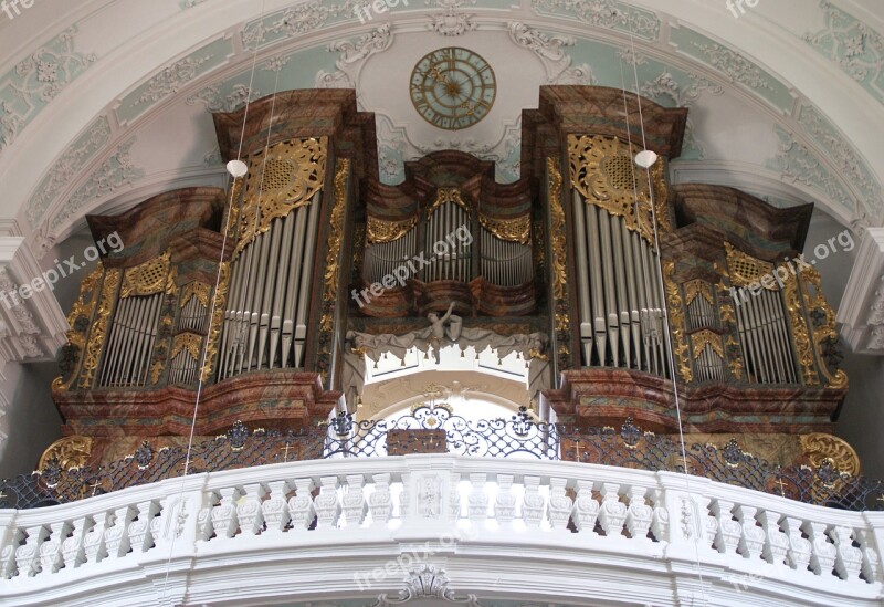 Organ Basilica Vierzehnheiligen Church Christian