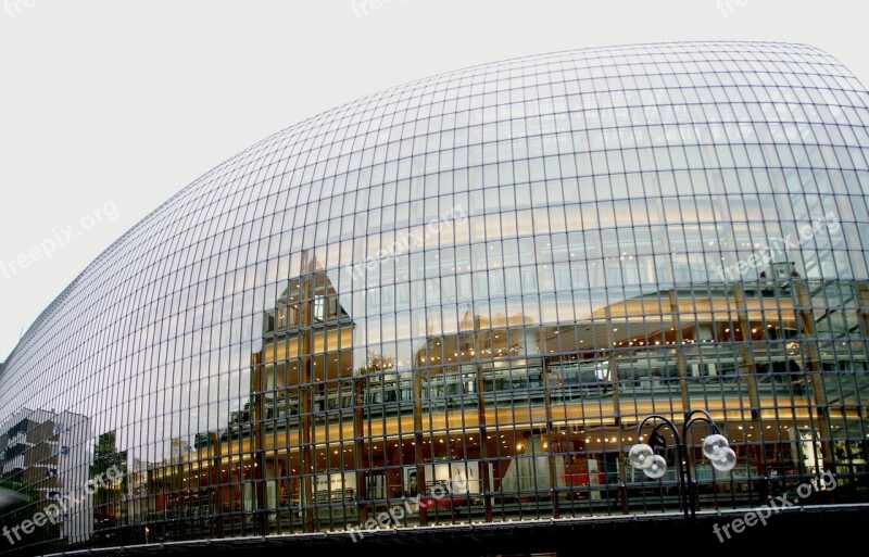 Dome Cologne Skyscraper Glass Vault