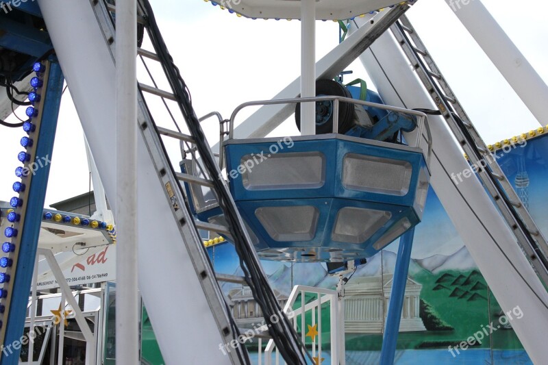 Ferris Wheel Cart Close-up Wheel Ferris