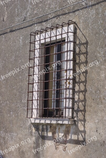 Porchiano Window Italy Landscape Clouds