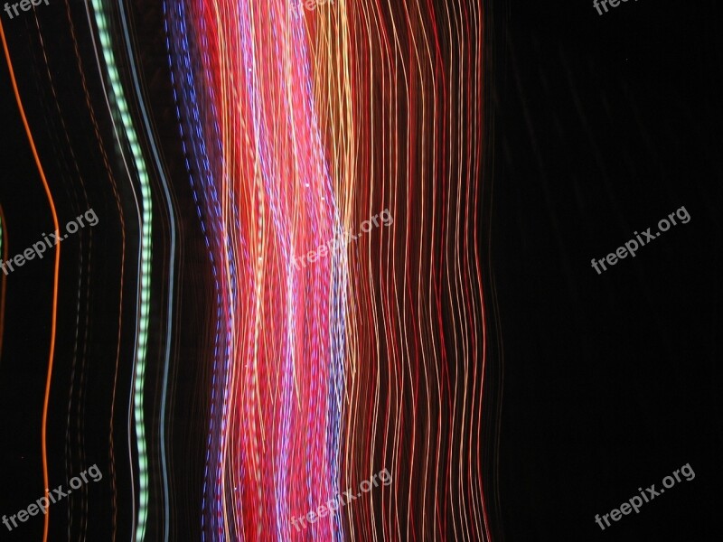 Abstract Lights Texture Motion Effects