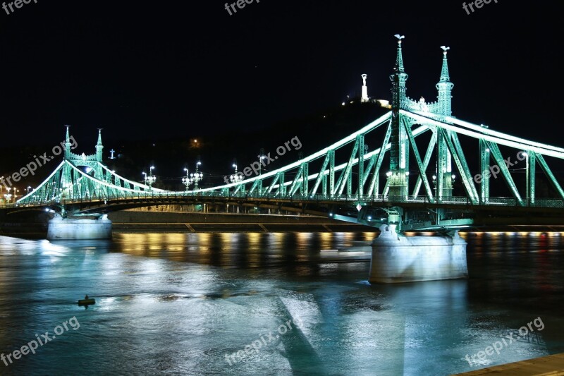 Hungary Budapest Freedom Bridge Free Photos