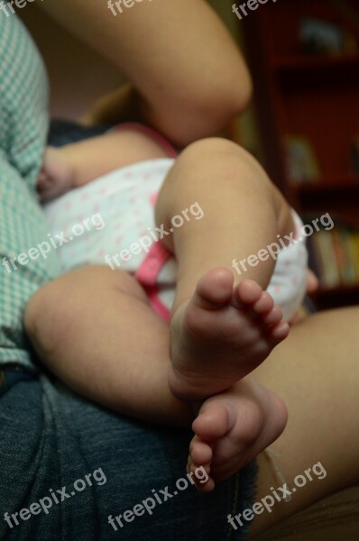 Baby Feet Infant Sucking Free Photos