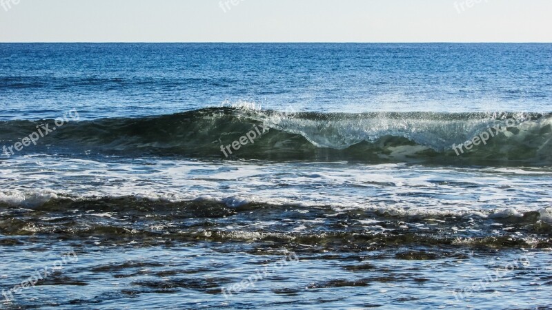 Cyprus Ayia Napa Wave Sea Free Photos