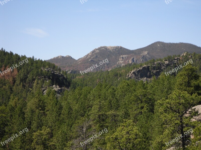 Backpacking Black Elk Wilderness Black Hills South Dakota Free Photos