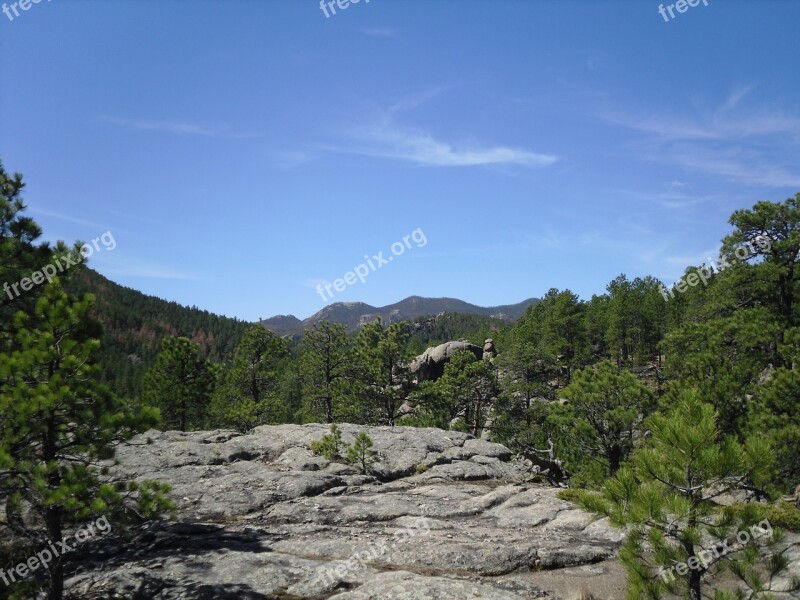 Backpacking Black Elk Wilderness Black Hills South Dakota Free Photos