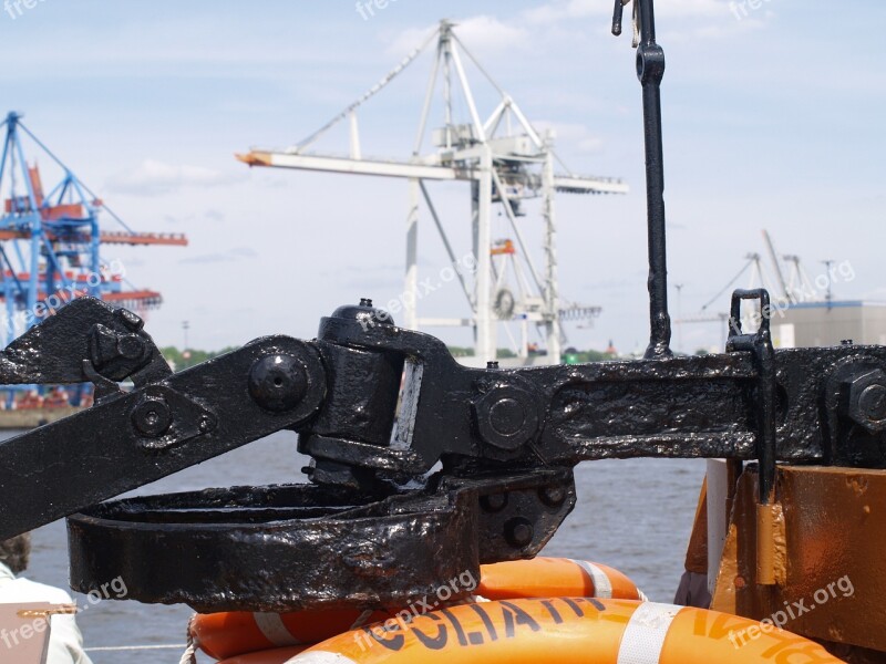 Hamburg Tug Port Maritime Elbe