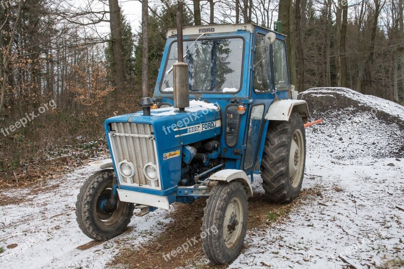 Ford Tractor Agricultural Machine Farm Historically