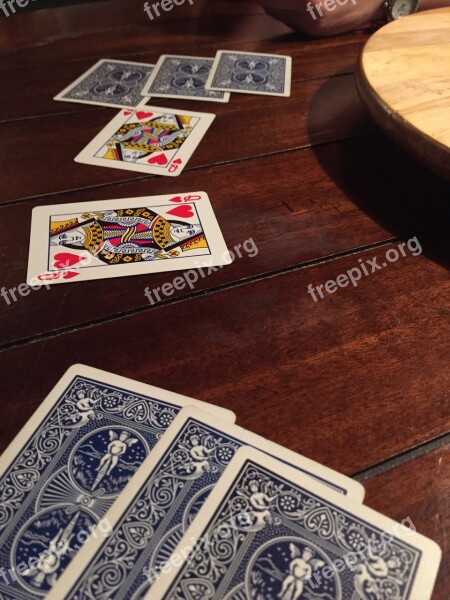 Cards Queens Game Deck Hearts