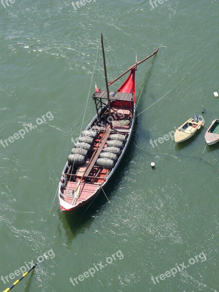 Porto Portugal Boat Tejo Port Wine