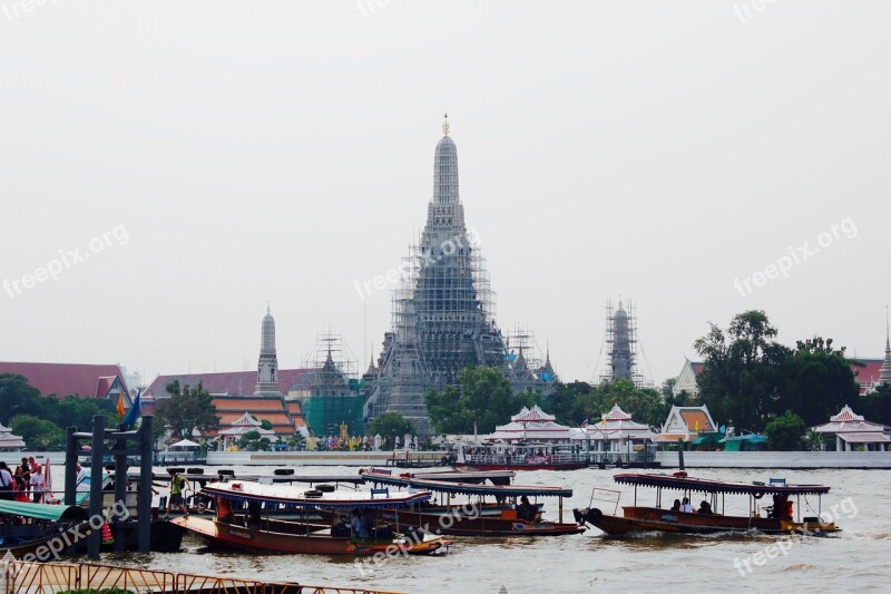 Pagoda Thailand Buddhism Temple Asia