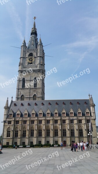 Ghent Town Hall City Centre Gent Free Photos