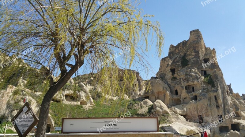 Turkey Cappadocia Rocky Valley Goreme