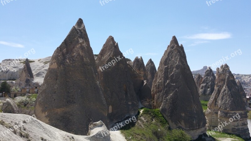 Turkey Cappadocia Rocky Valley Free Photos