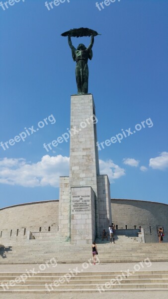 Citadella Budapest Hungary Hungarian Statue