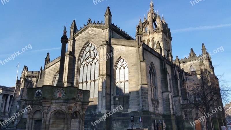 Edinburgh Scotland St Giles Church Cathedral