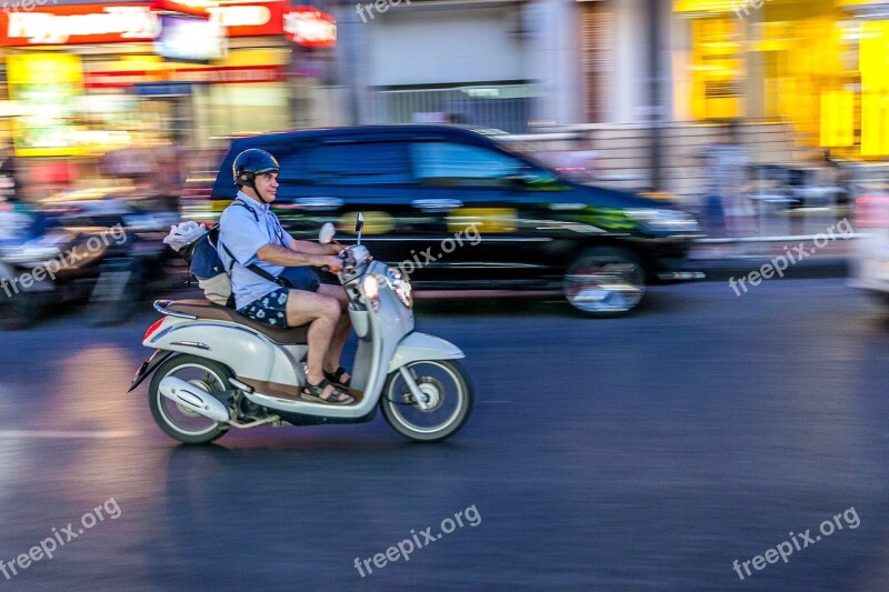 Panning Phuket Thailand Bike Motorcycle