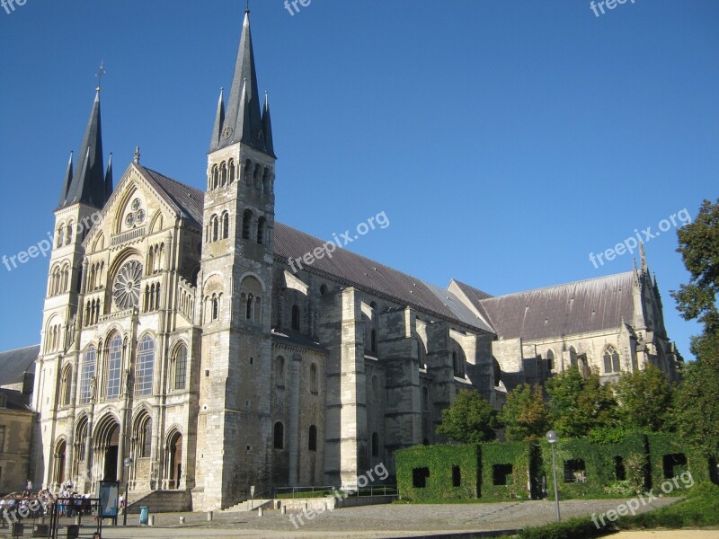 Basilique Saint-remi France Reims Architecture