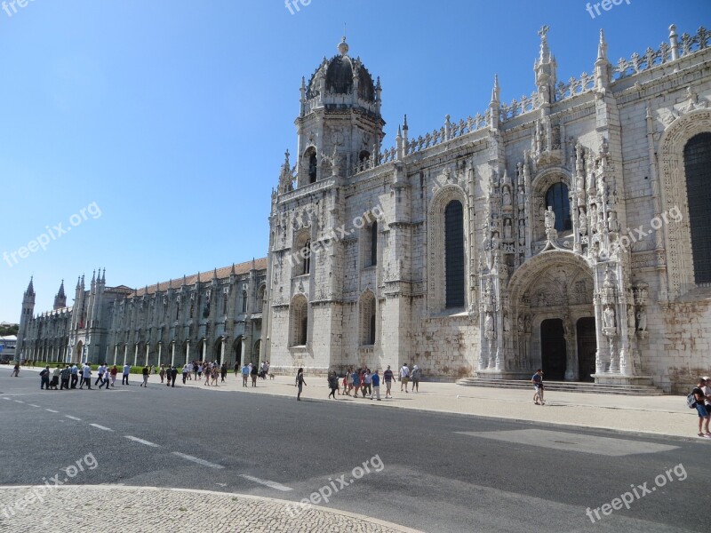 Jerónimos Monastery Lisbon Monastery Free Photos